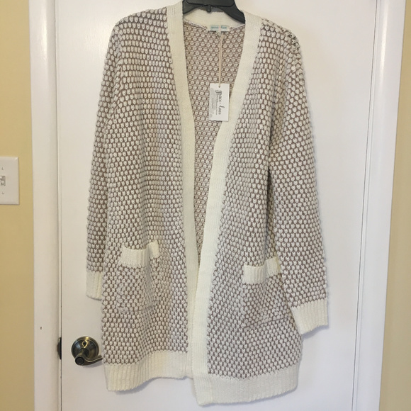 grace and lace popcorn cardigan